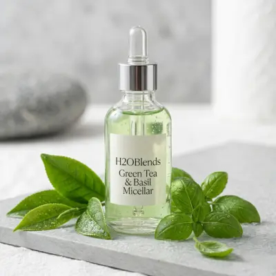 Hydrating micellar water helping remove dirt oil and makeup without rinsing